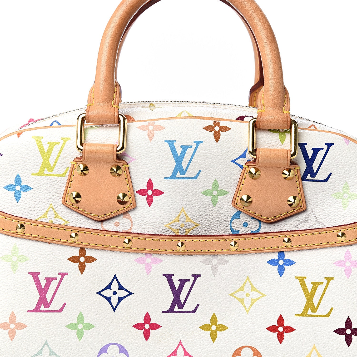 Louis Vuitton Monogram Multicolor Trouville White 8 of 8