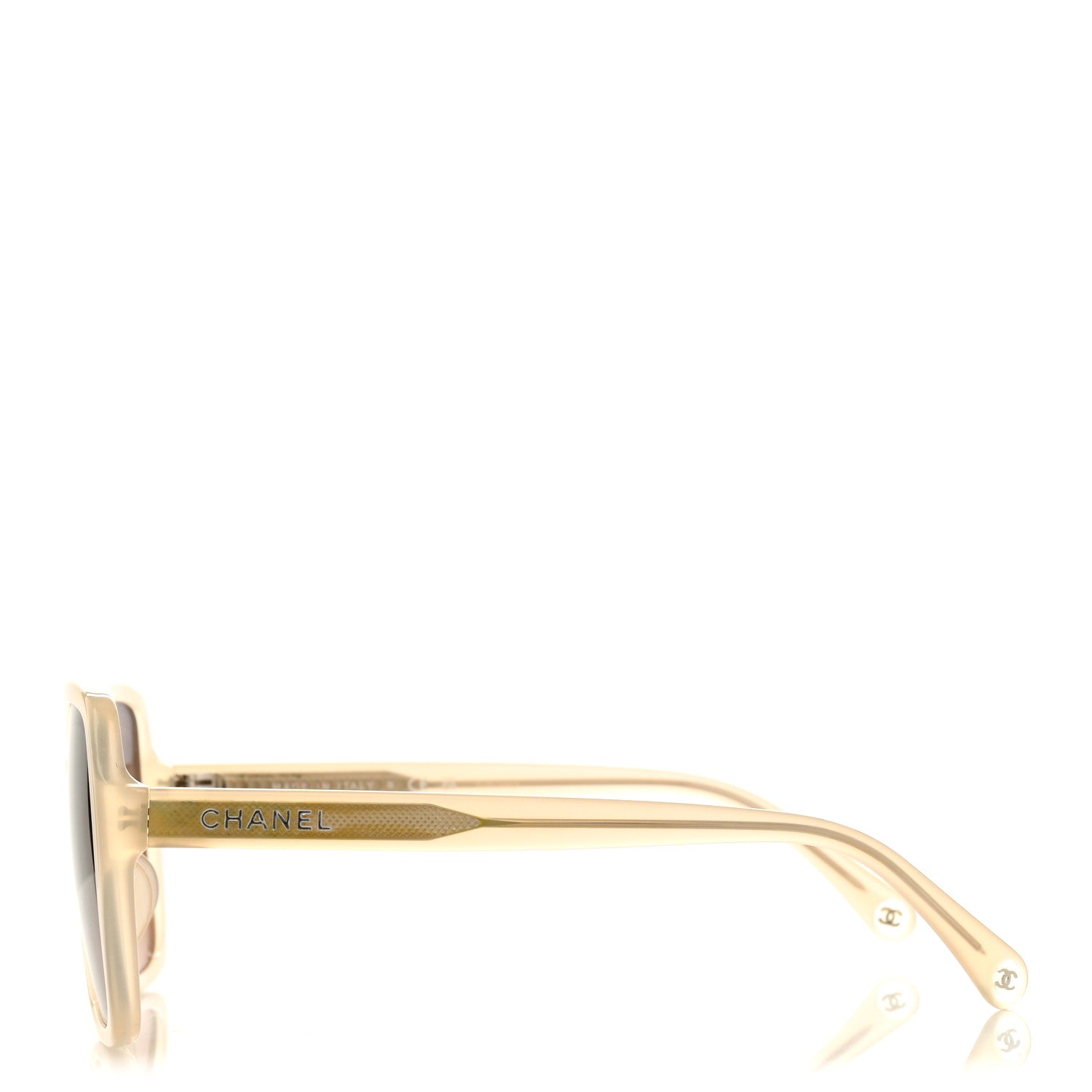 Chanel Acetate Square Sunglasses 5505 Light Brown 3 of 7