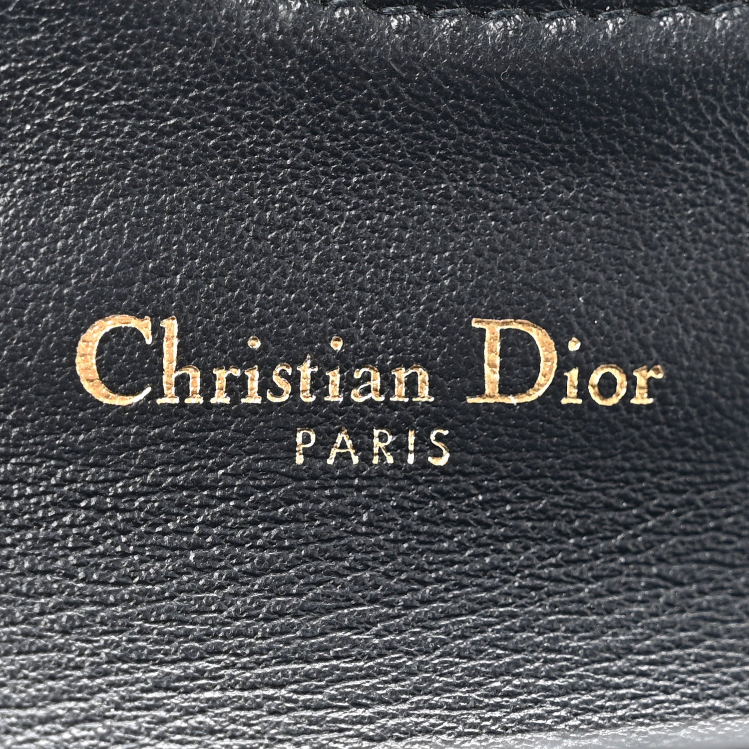 Christian Dior Oblique Saddle Card Holder Blue 6 of 11