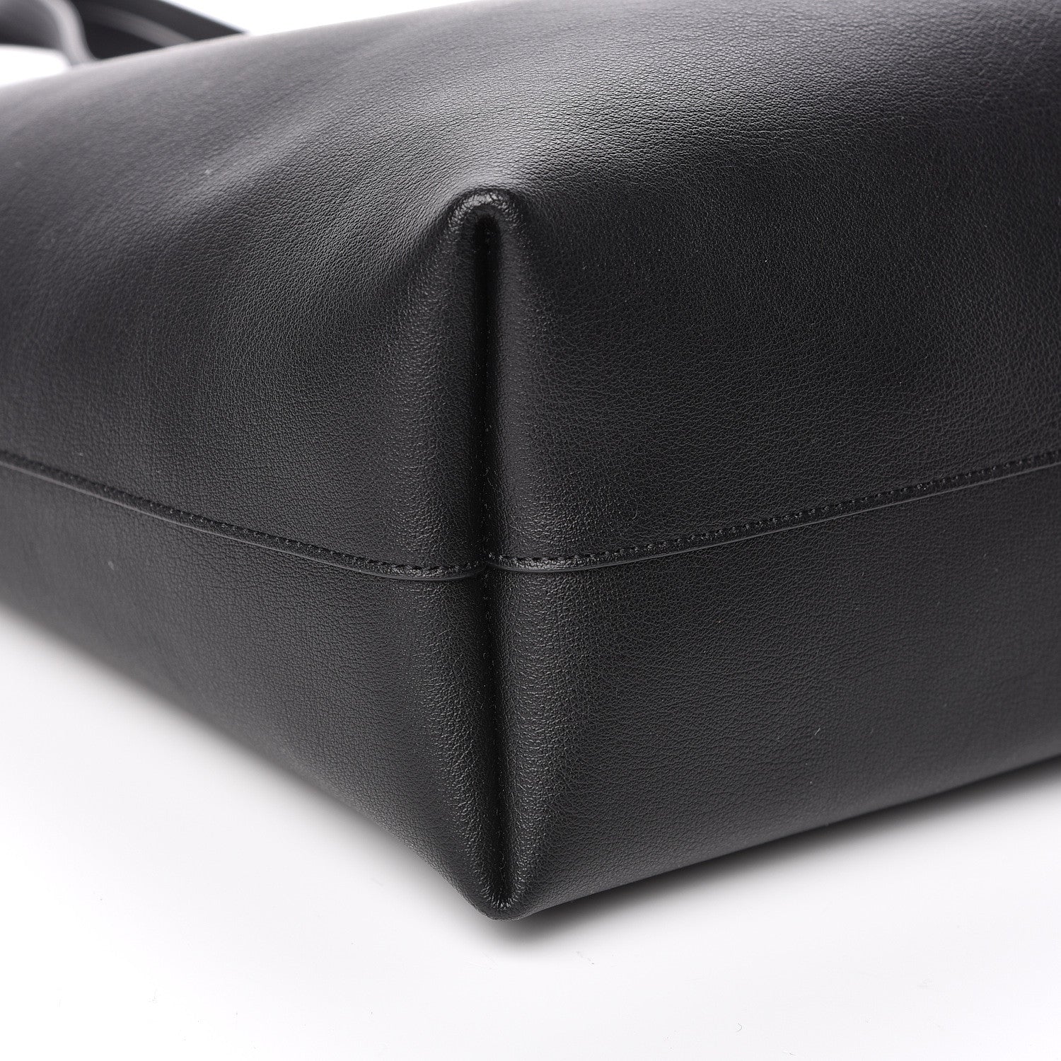 Saint Laurent Calfskin Large Shopping Tote Black 9 of 11