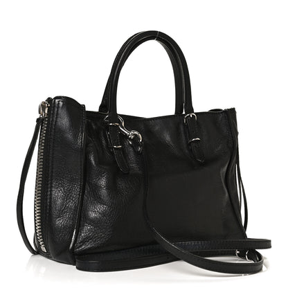 Balenciaga Calfskin Papier Mini A4 Tote Black 3 of 15