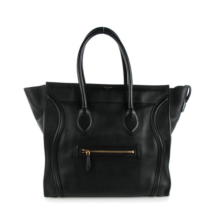 Celine Smooth Calfskin Medium Luggage Black 1 of 9