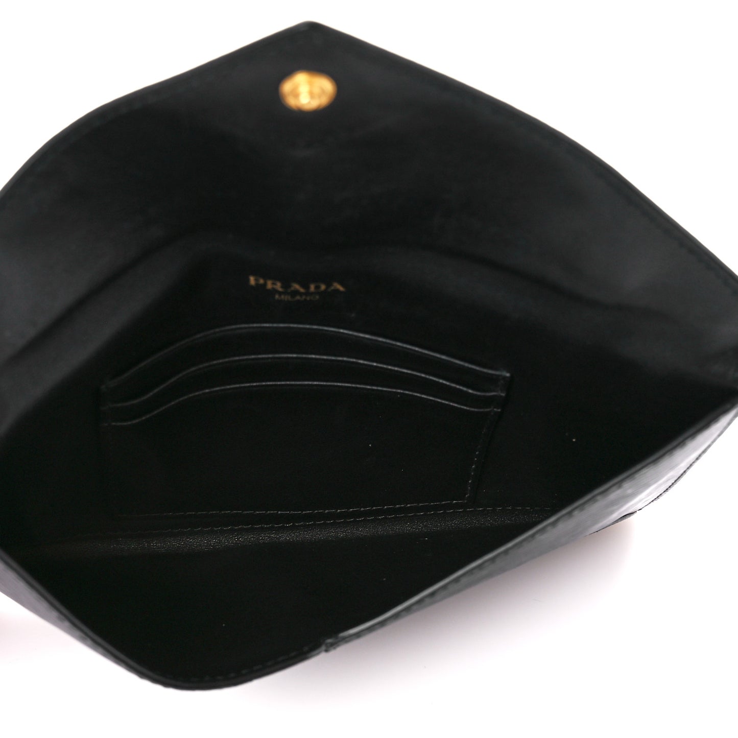Vitello Move Envelope Wallet Black