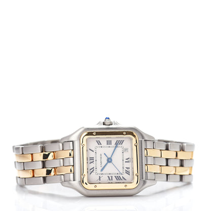 Cartier Stainless Steel 18K Yellow Gold 27mm Panthere Quartz Watch 2 of 4
