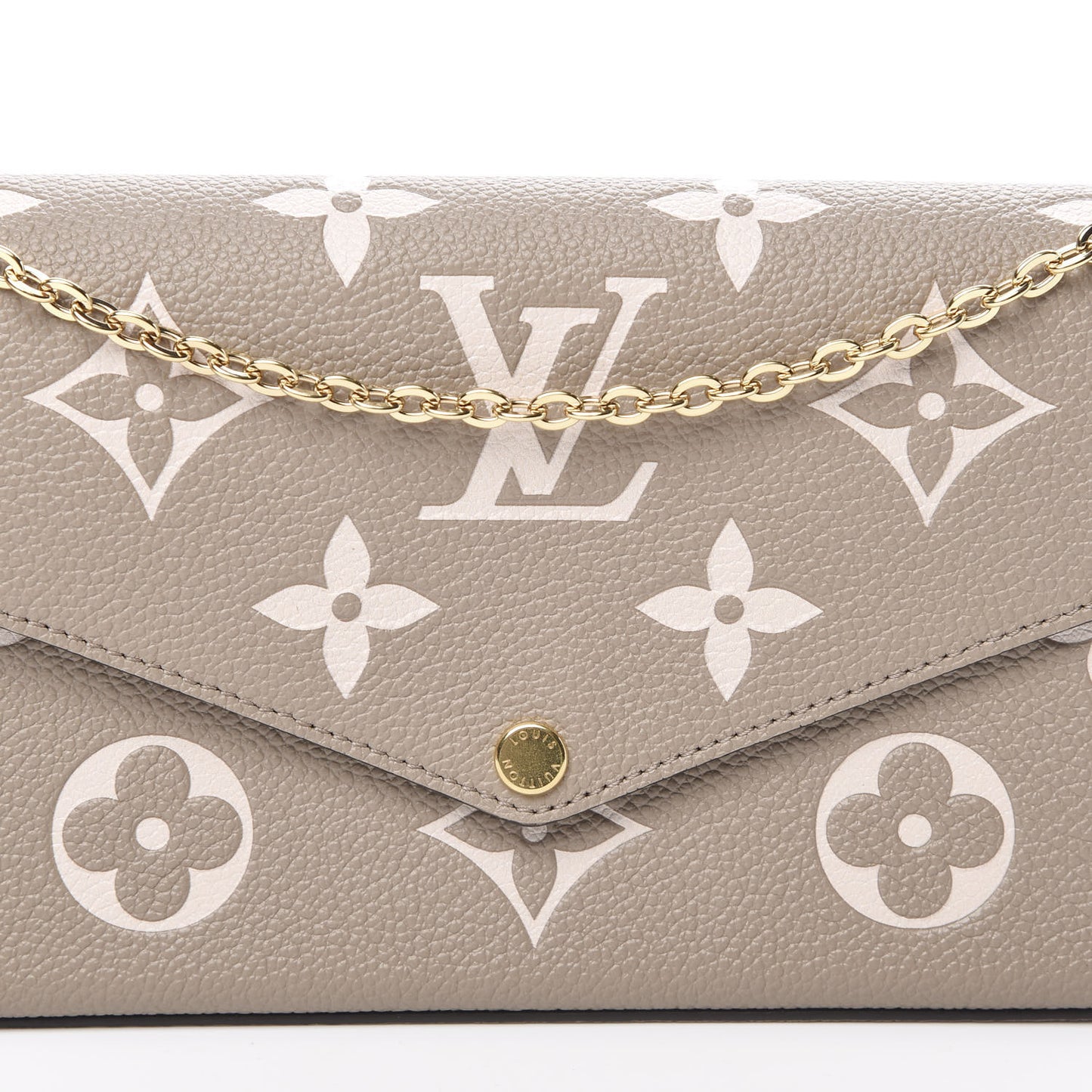 Empreinte Monogram Giant Felicie Pochette Tourterelle Creme