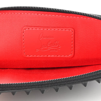 Christian Louboutin Empire Calfskin Spikes Loubilab Clutch Black 6 of 10