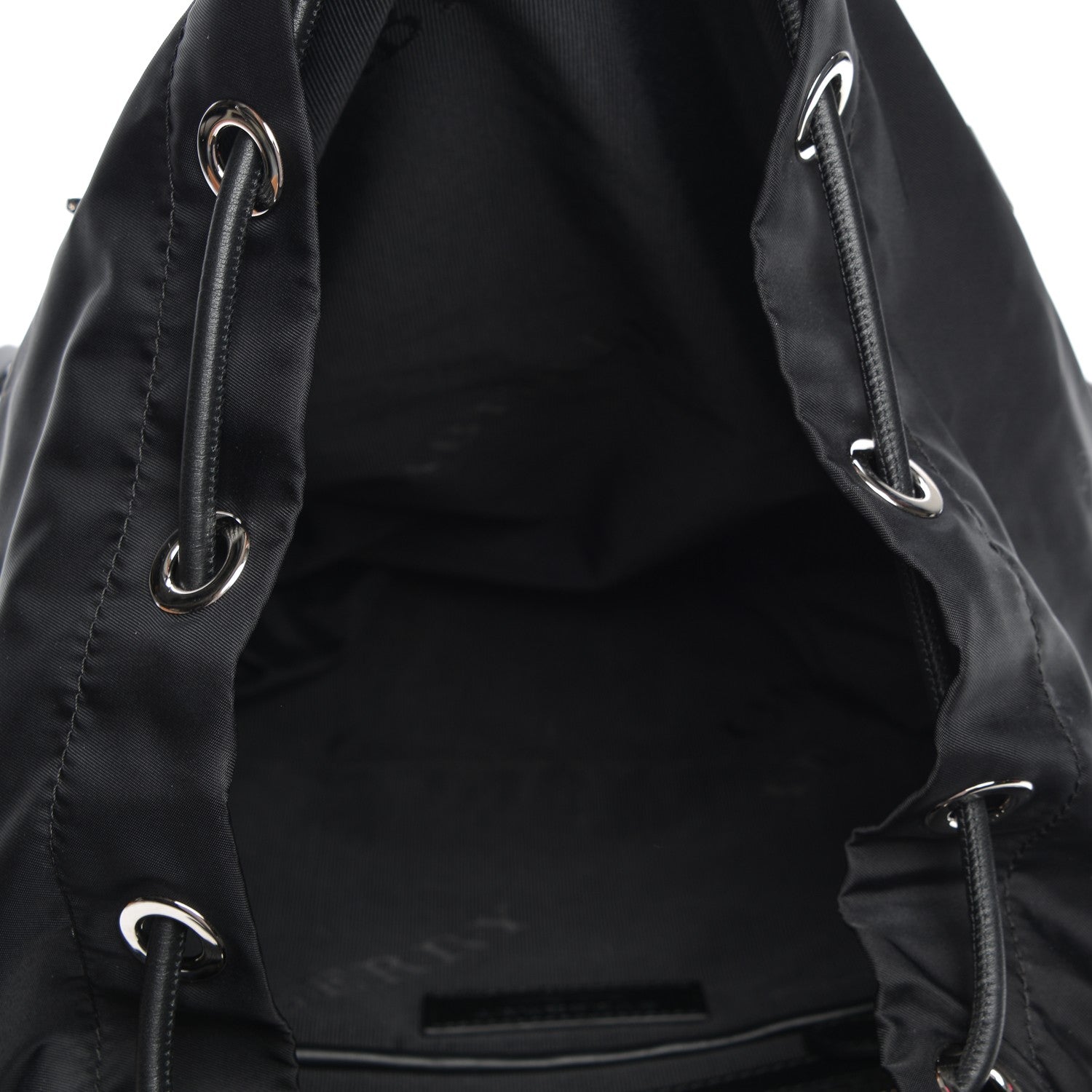 Burberry Technical Nylon Large Rucksack Backpack Black 5 of 6
