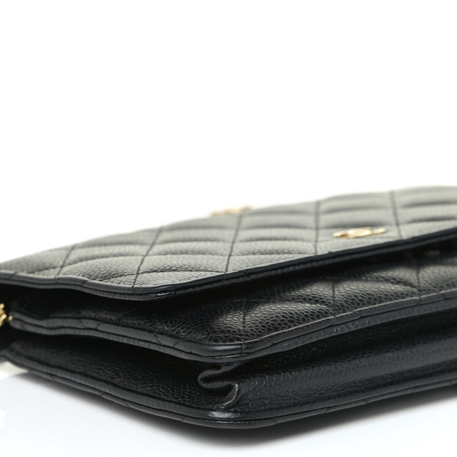 Chanel Caviar Quilted Wallet On Chain WOC Black 5 of 13