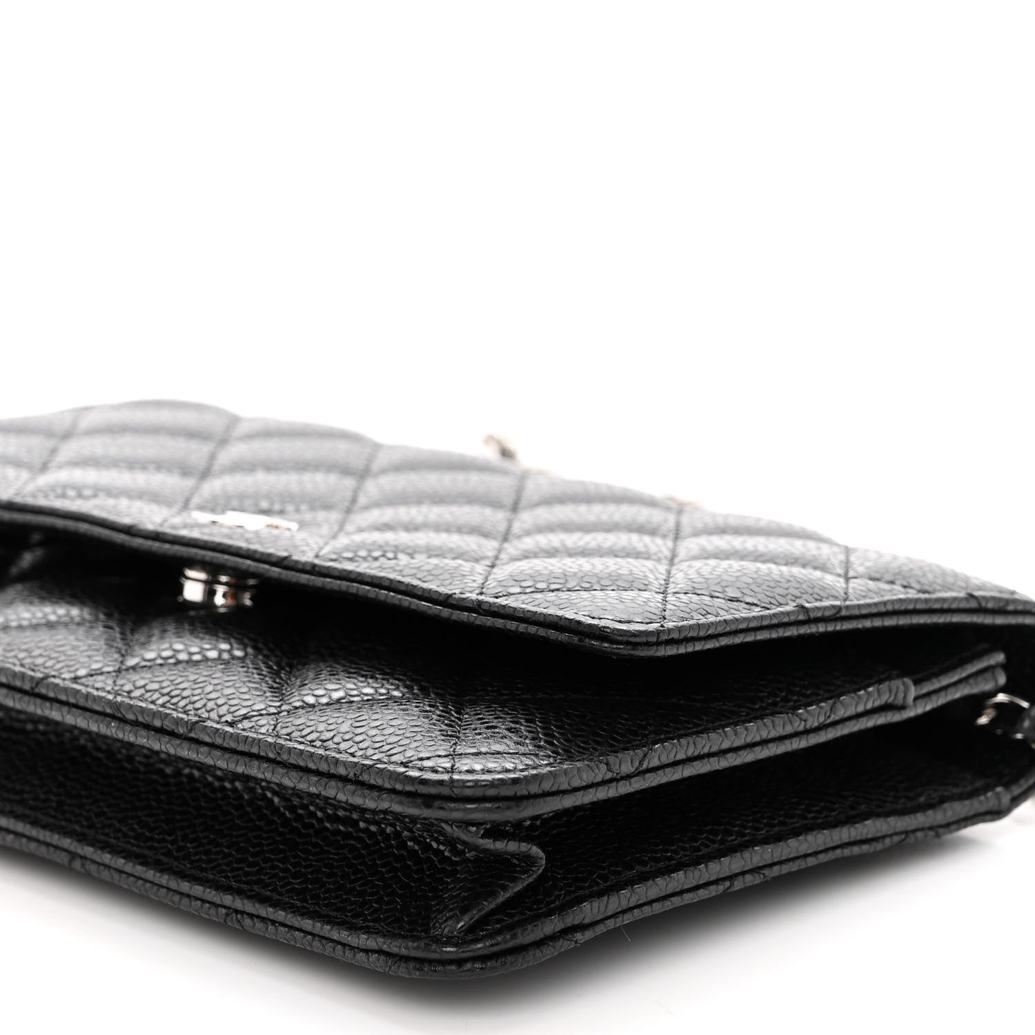 Chanel Caviar Quilted Wallet on Chain WOC Black 11 of 11