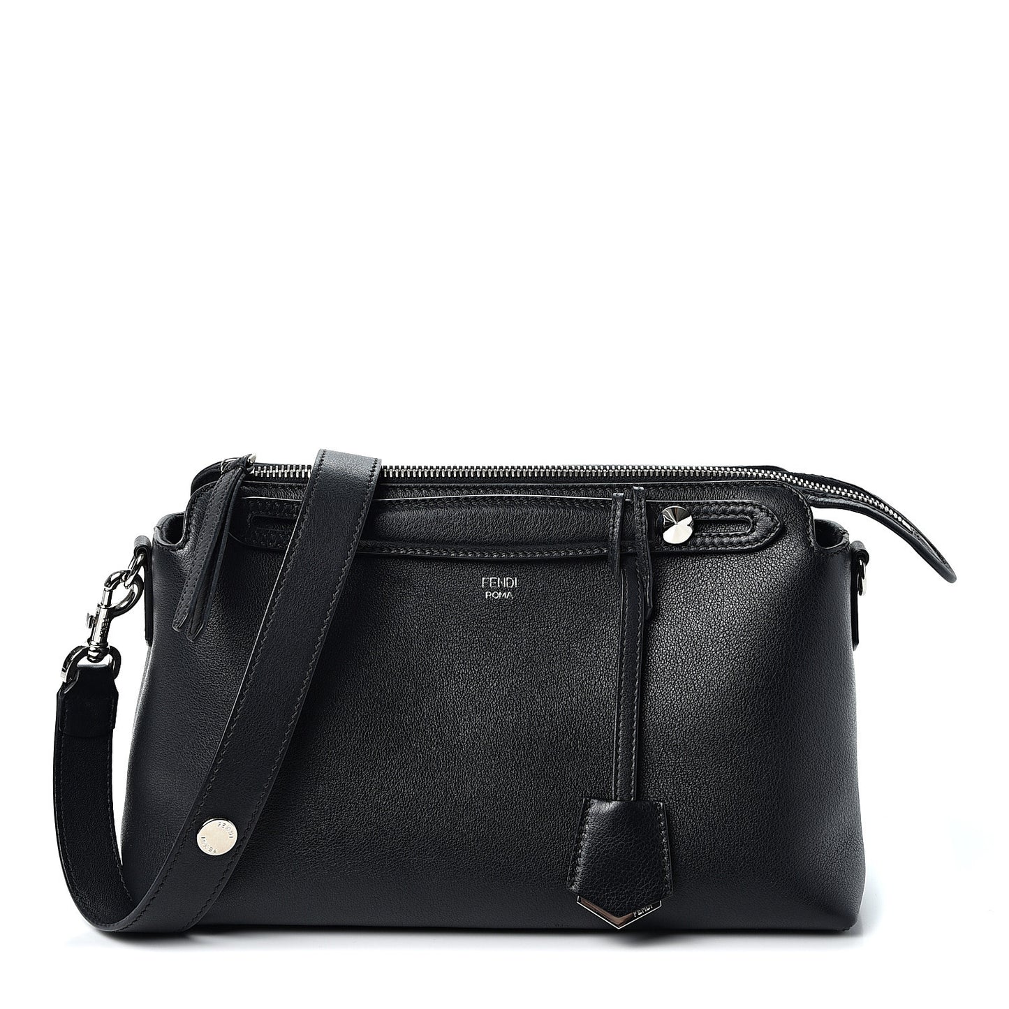Vitello Dolce Medium By The Way Boston Bag Black