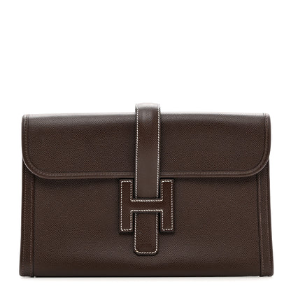 Hermes Epsom Jige PM Clutch Cafe 1 of 6