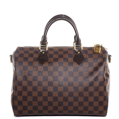 Louis Vuitton Damier Ebene Speedy Bandouliere 30 1 of 8