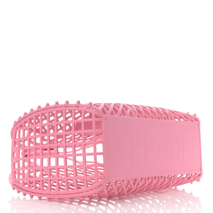 Fendi Recycled Plastic Vitello Liberty Matte Medium Fendi Basket Rosa 4 of 14