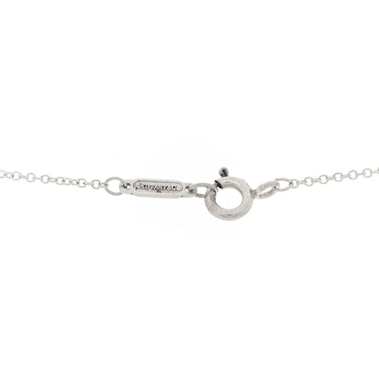 Tiffany Sterling Silver 1837 Circle Pendant Necklace 4 of 4