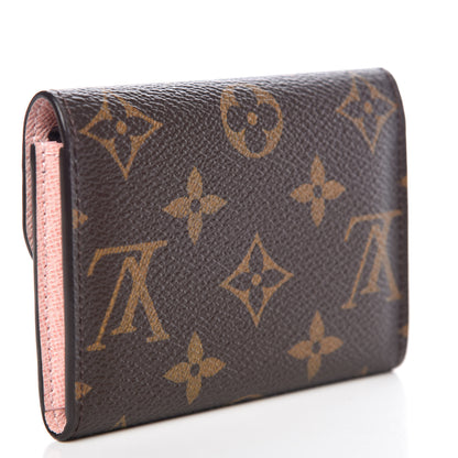 Louis Vuitton Monogram Rosalie Coin Purse Rose Ballerine 3 of 8