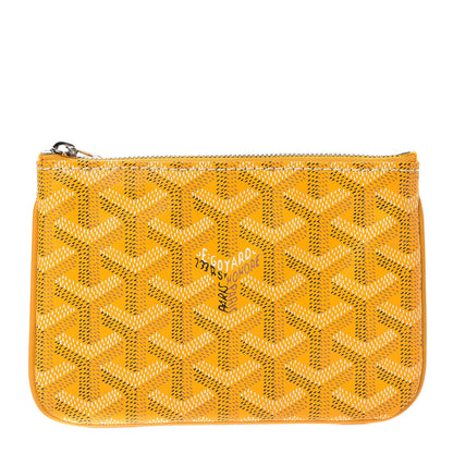 Goyard Goyardine Mini Senat Pochette Yellow 1 of 6