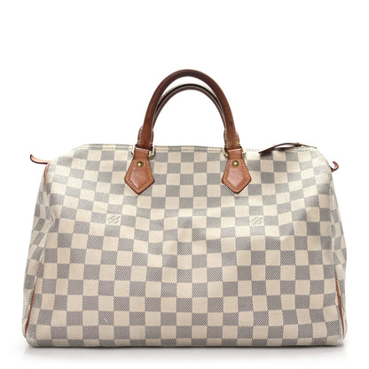 Louis Vuitton Damier Azur Speedy 35 1 of 15