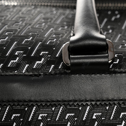 Christian Louboutin Studded Techno CL Sneakender Duffle White Black 11 of 11
