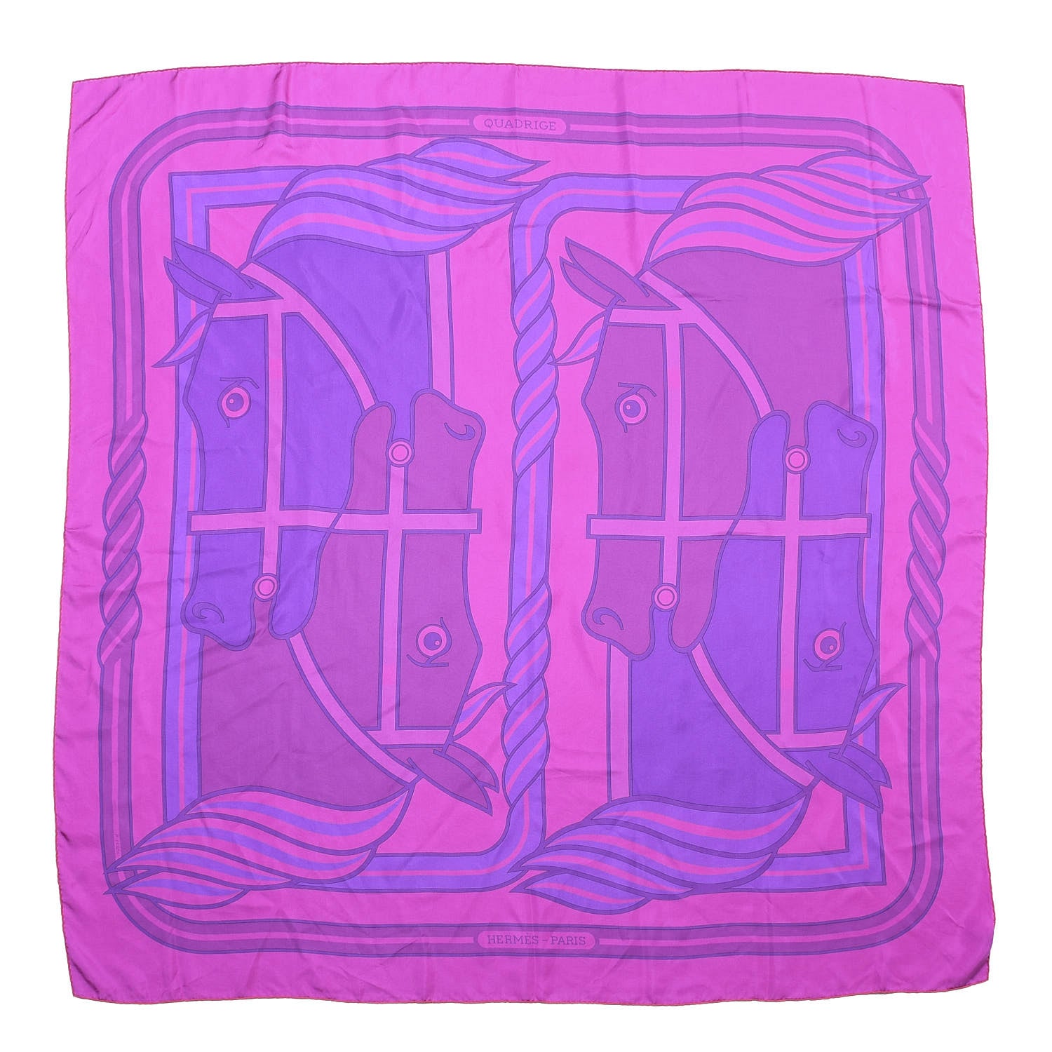 Hermes Silk Dip Dye Quadrige Shawl 140 1 of 4