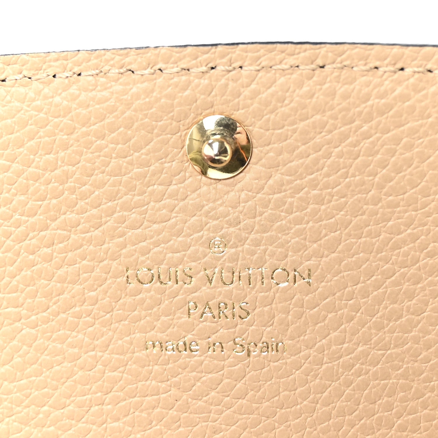 Louis Vuitton Empreinte Emilie Wallet Black Dune 6 of 6