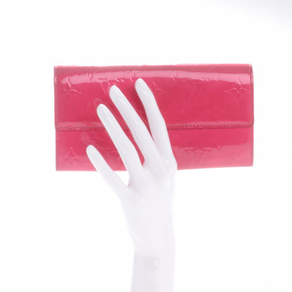 Louis Vuitton Vernis Sarah Wallet Rose Pop 2 of 8