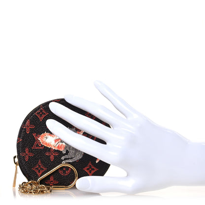 Louis Vuitton Calfskin Catogram Micro Boite Chapeau Marron 2 of 9