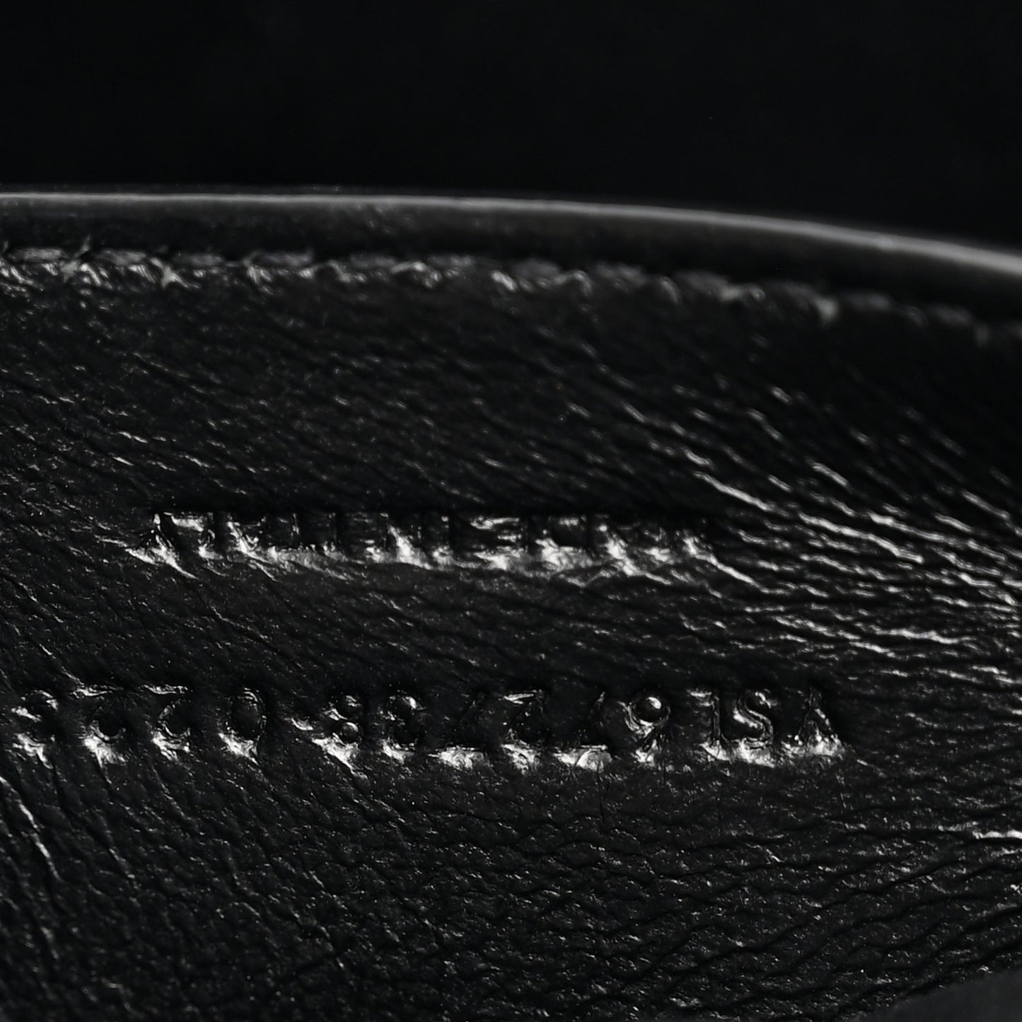 Lambskin Quilted Monogram Mini Nolita Black