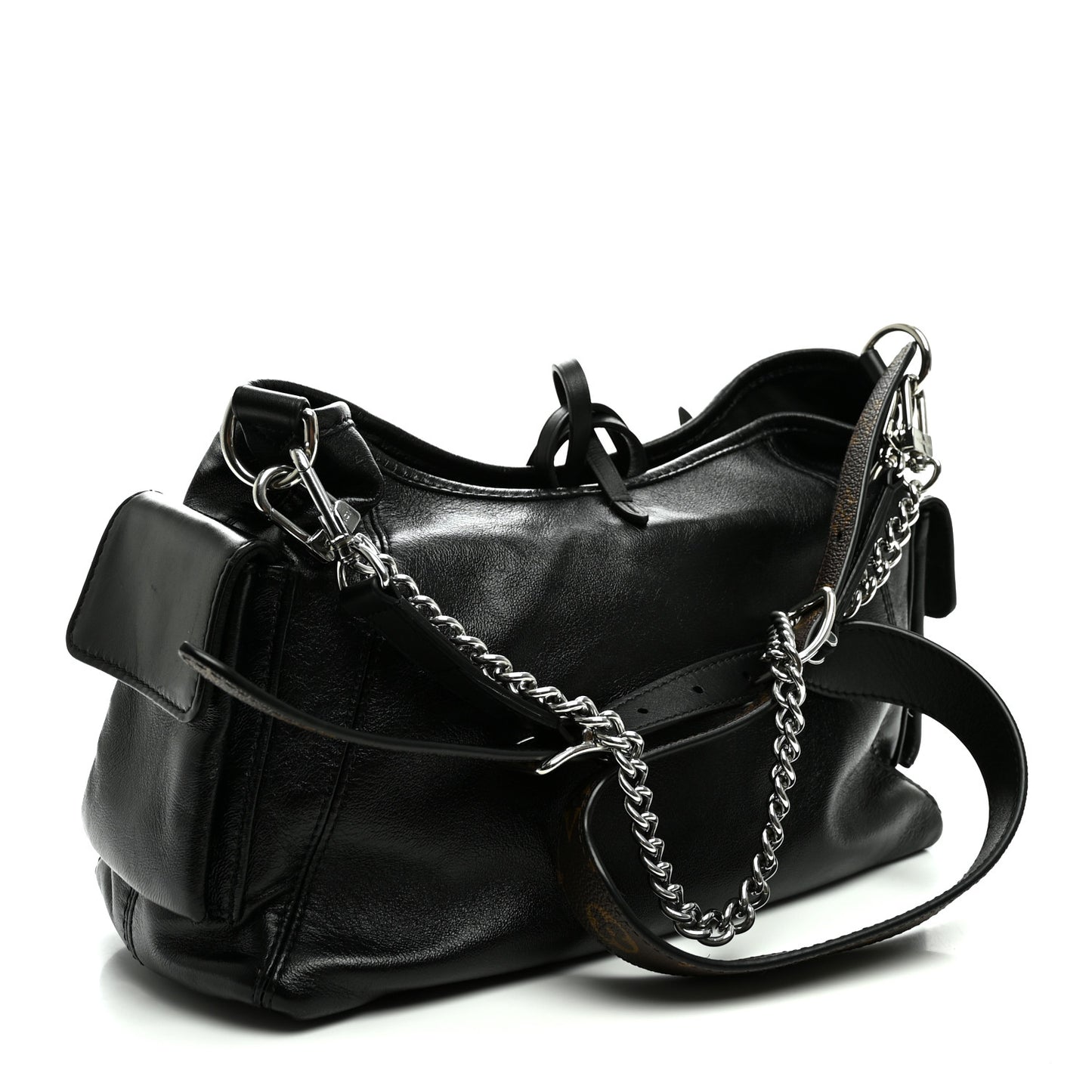Lambskin CarryAll Cargo Vibe PM Black Black