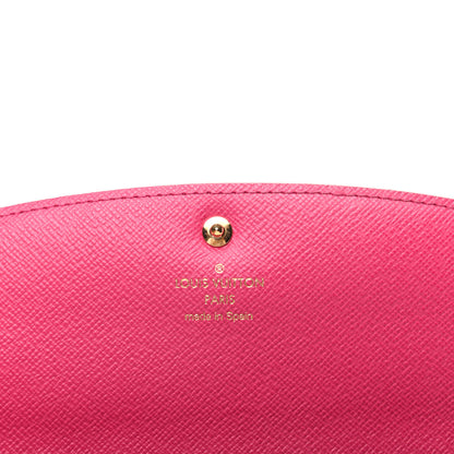 Louis Vuitton Monogram Bloom Flower Emilie Wallet 6 of 8