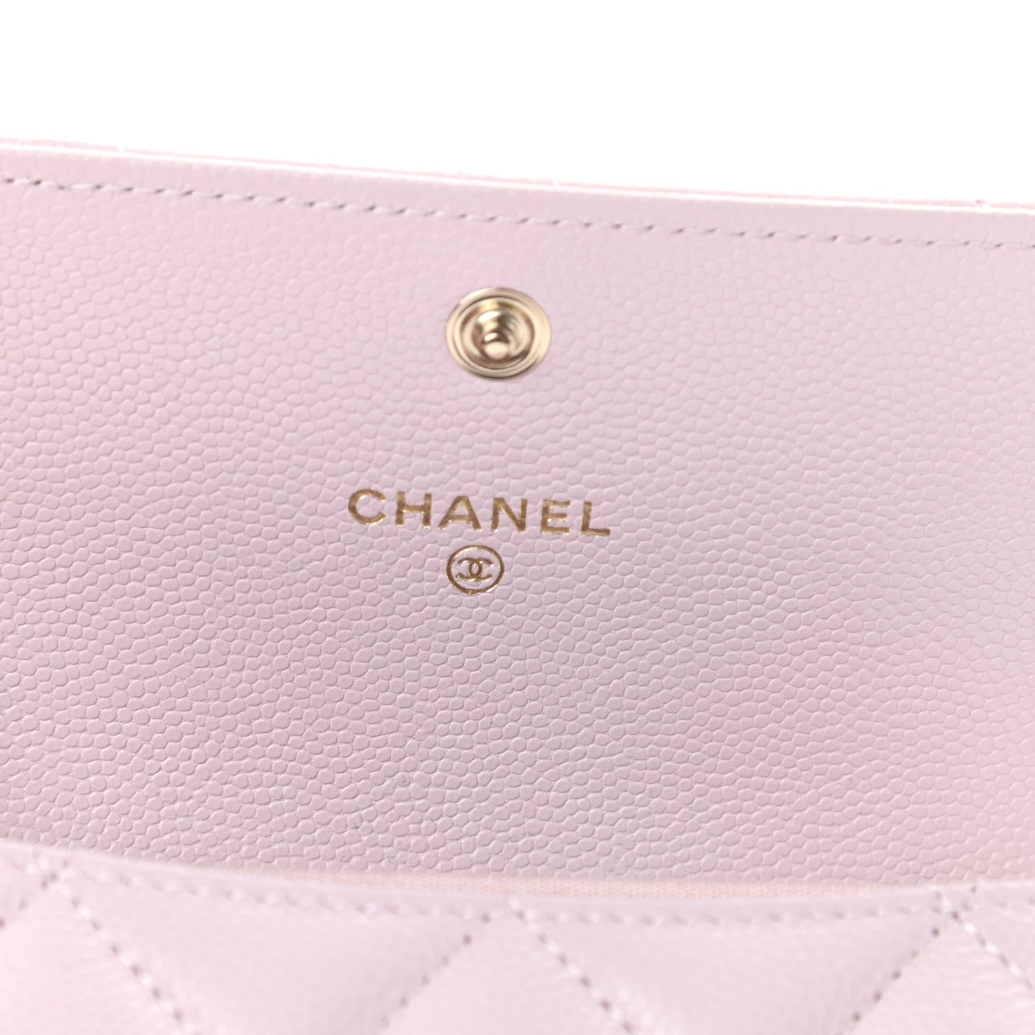 Chanel Caviar Quilted Coco Candy Card Holder On Chain Light Pink 6 of 12