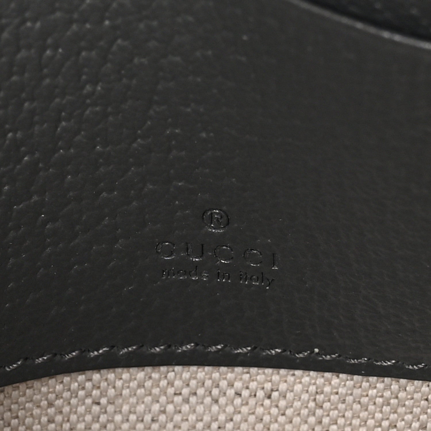 Gucci GG Supreme Monogram Textured Dollar Calfskin Mini Ophidia Bag Graphite Grey 7 of 11