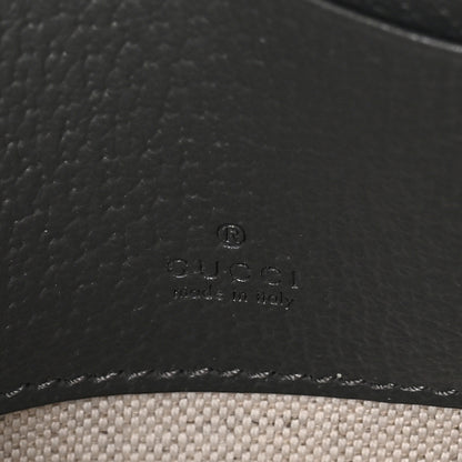 Gucci GG Supreme Monogram Textured Dollar Calfskin Mini Ophidia Bag Graphite Grey 7 of 11