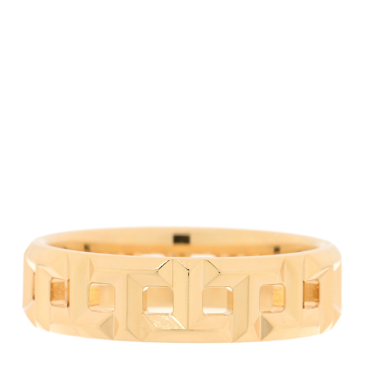 18K Yellow Gold Wide T True Ring 54 7
