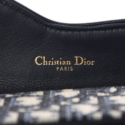 Christian Dior Oblique Saddle Card Holder Blue 7 of 8