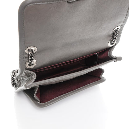 Chanel Calfskin Quilted Mini French Riviera Flap Grey 5 of 11