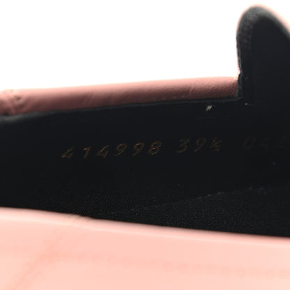 Gucci Lambskin Womens Brixton Horsebit Loafers 39.5 Perfect Pink 8 of 9