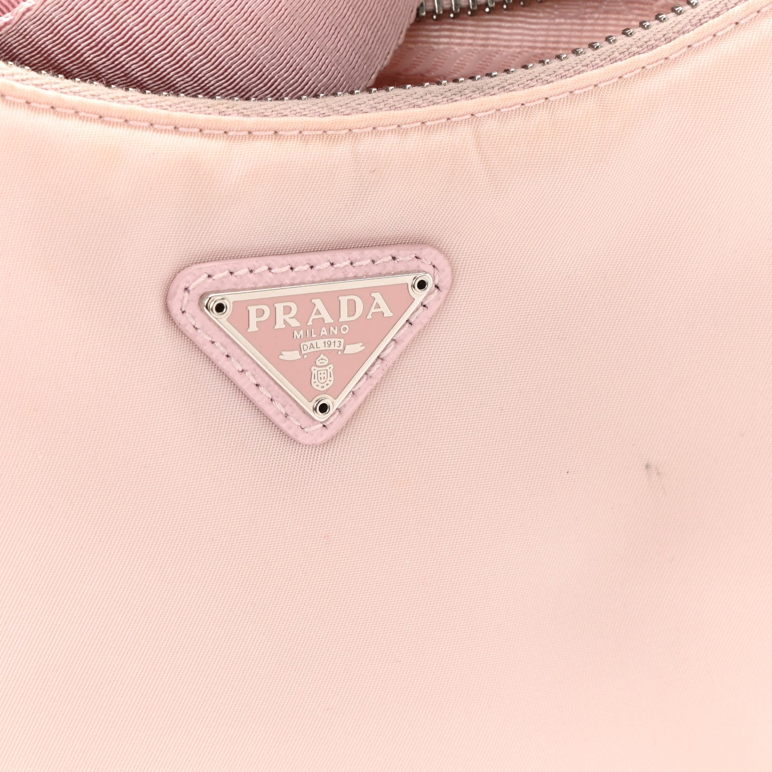 Prada Nylon Re-Edition 2005 Shoulder Bag Alabastro 11 of 11