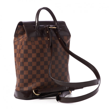 Louis Vuitton Damier Ebene Soho Backpack 3 of 8