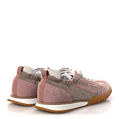 Hermes Suede Goatskin Jet Sneakers 39 Rose Cancan Rose Aquarelle 5 of 11