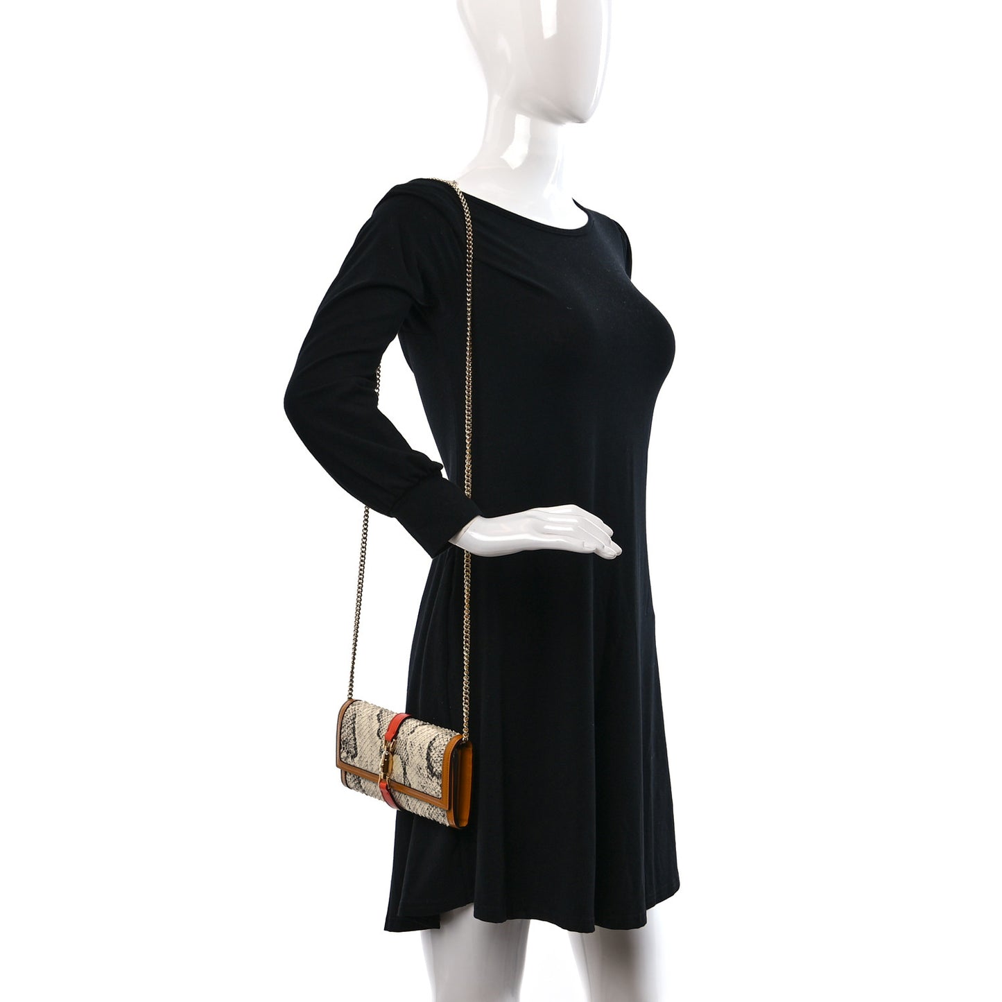 Snakeskin Jackie 1961 Chain Wallet