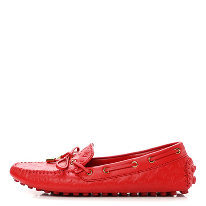 Louis Vuitton Empreinte Gloria Loafers 36.5 Rouge 1 of 11
