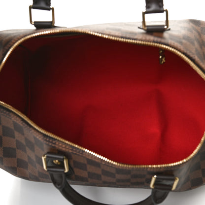 Louis Vuitton Damier Ebene Speedy Bandouliere 35 5 of 10