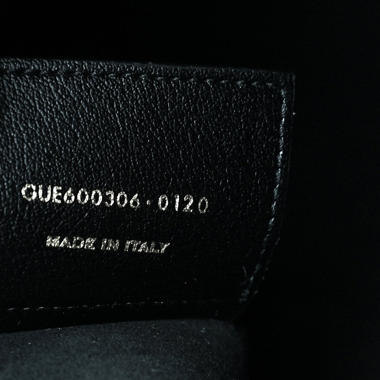Calfskin North-South Shopping Tote Black