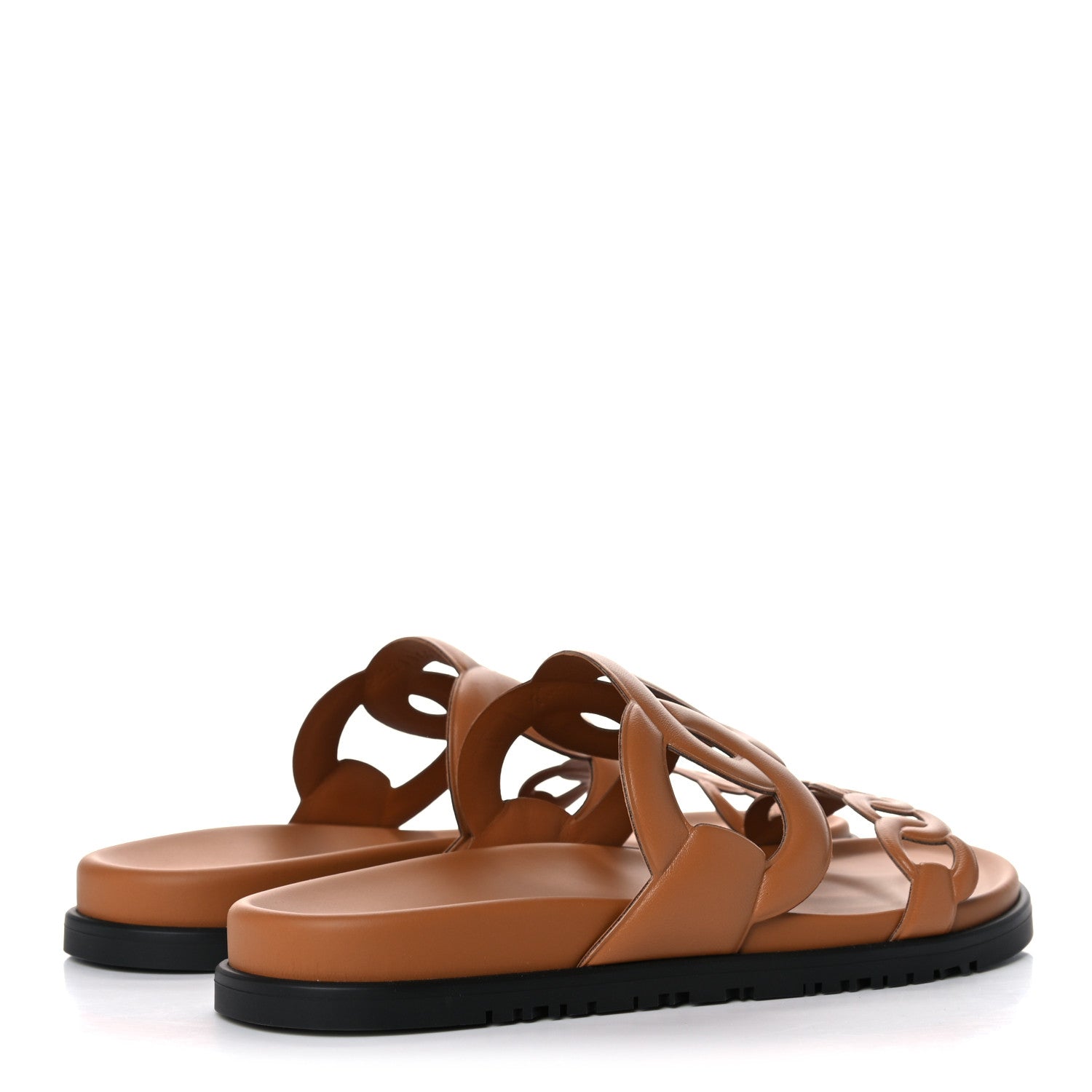 Hermes Nappa Extra Sandals 39 Naturel 4 of 9