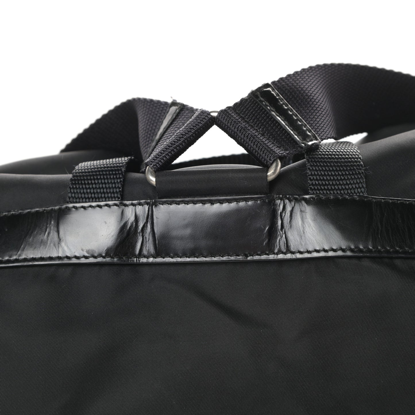 Nylon Vela Large Backpack Black