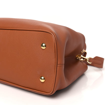 Louis Vuitton Smooth Grained Calfskin Capucines GM Souple Cognac 9 of 10
