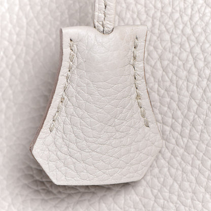 Hermes Taurillon Clemence Birkin 30 Beton 32 of 34
