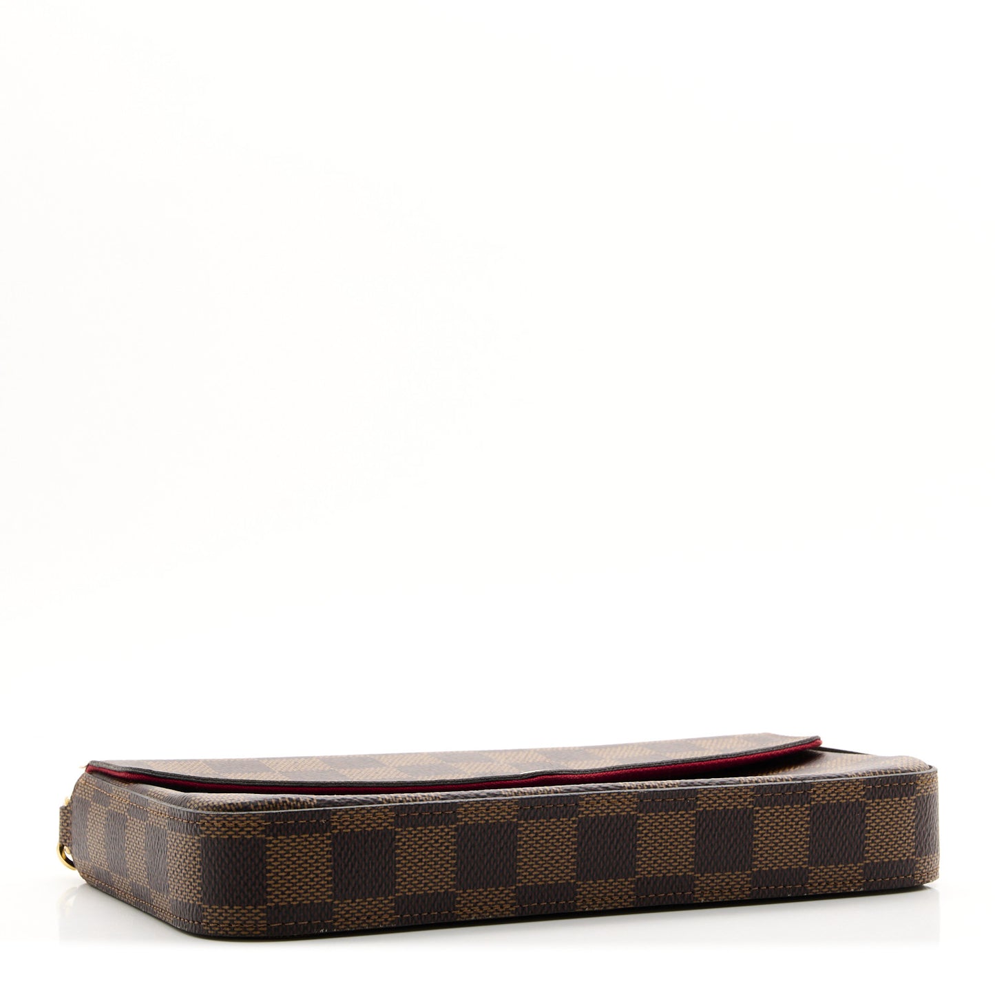 Damier Ebene Pochette Felicie Chain Wallet