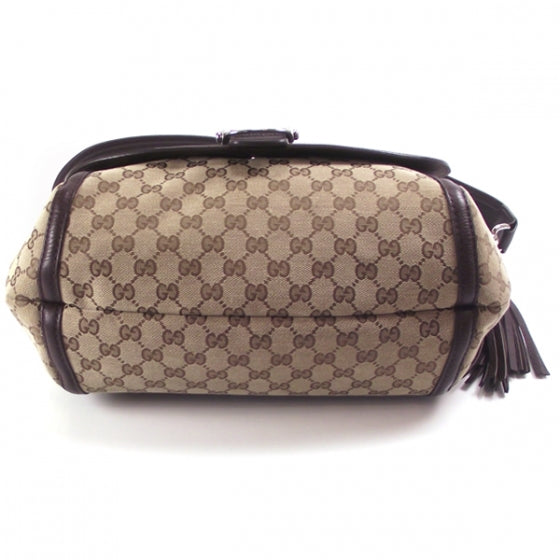 Monogram Techno Horsebit Large Flap Bag