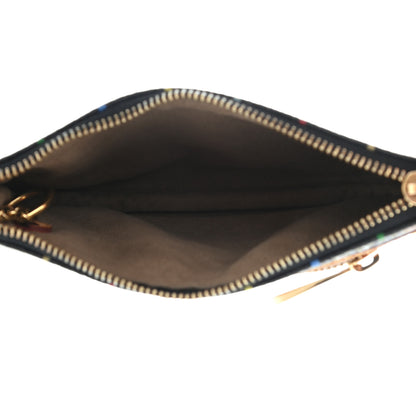 Louis Vuitton Monogram Multicolor Pochette Plate MM Black 5 of 9